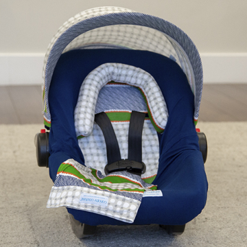 CARSEAT CANOPY JERSEY STRETCH  BABY CAR SEAT COVER NEW 