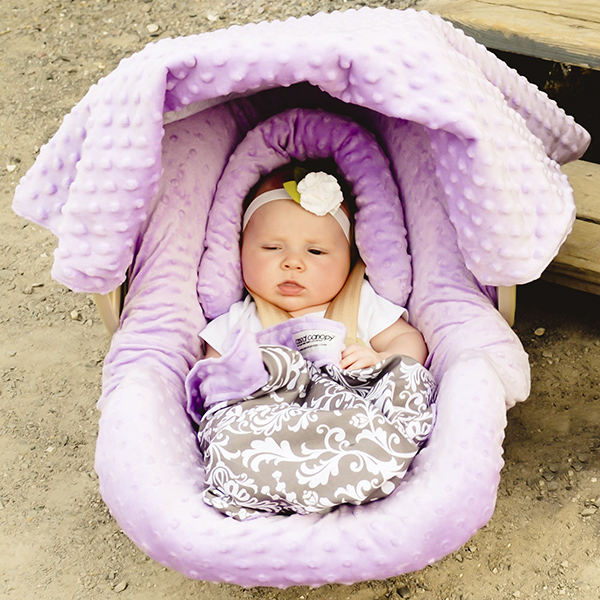Canopy Couture Belle Whole Caboodle, Caboodle Infant Car Seat Cover